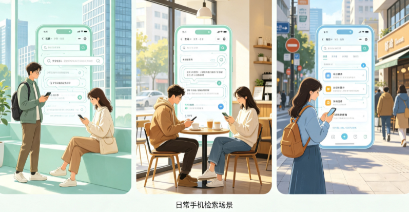 增城市普通人日常手机使用场景拆解：GEO 与 AI 优化如何改变信息检索体验