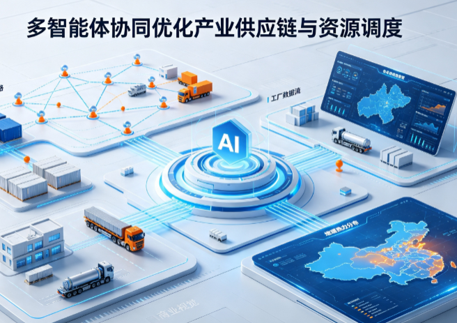 增城市AI 智能体 Geo 优化重塑产业链空间调度体系，打通仓储运输全链路