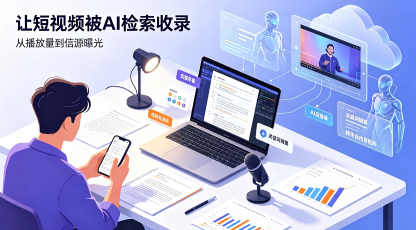 增城市短视频创作者新必修课：吃透 GEO 优化，让抖音内容被豆包、DeepSeek、元宝智能体收录